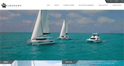 Desktop Screenshot of leopardcatamarans.fr